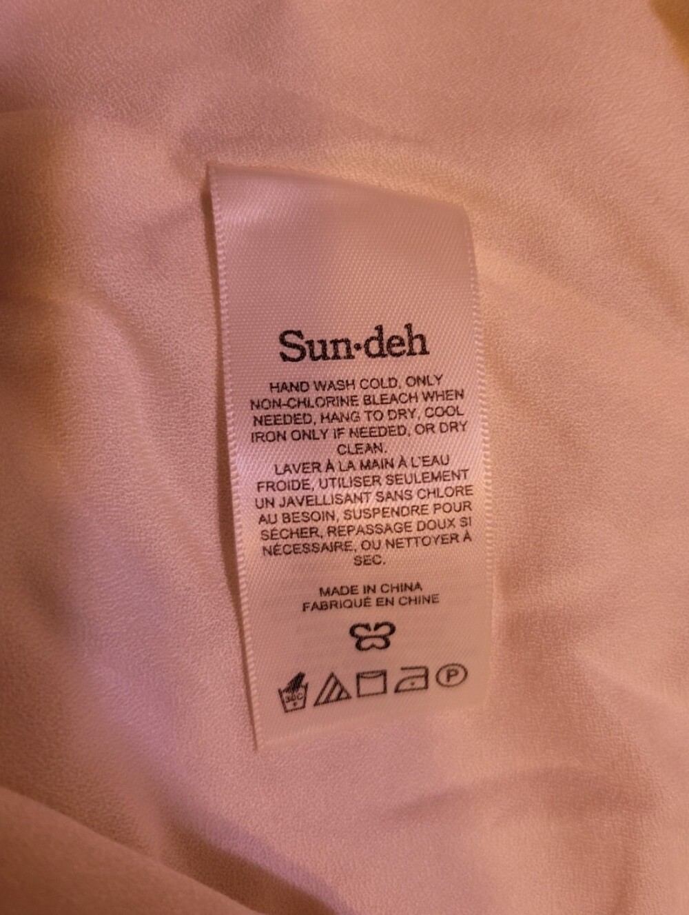 Aritzia Sun-Deh Ivory Cowl Neck Mini Dress - Picture 6 of 9